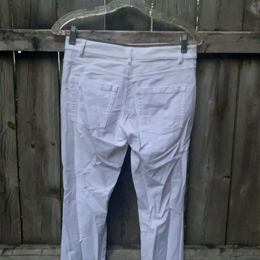 Nic & Zoe white skinny pants sz. 2